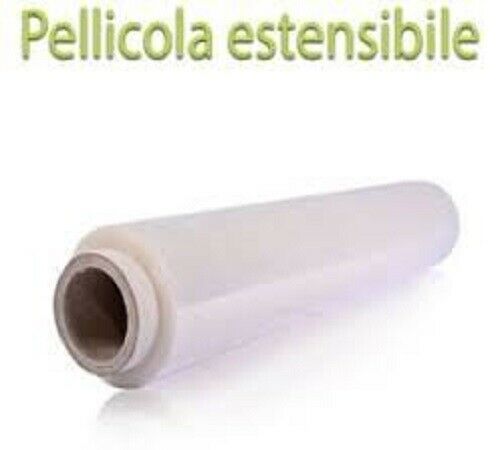 FILM ESTENSIBILE AUTOMATICO 12MY TRASPARENTE IRON 7 STRATI 2650 Ml. &ndash; KG. 736 &ndash; 46 Bobine