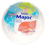800 PIATTI DI PLASTICA RIUTILIZZABILI PIANI MONOUSO 40 CONFEZIONI DA 20 PZ PIATTI PLASTICA USA E GETTA DIAMETRO 22