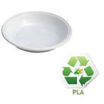 50 Piatti Piani Biodegradabili 21cm in PLA Bio - Piatti Compostabili