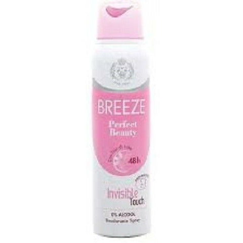 6 X Breeze Perfect Beauty Spray Deodorante Corpo Invisible touch offerta stock