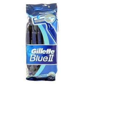 50 LAMETTE GILLETTE BLUE 2 RASOI USA E GETTA - LUBRASTRIP CHROMIUM GILLETTE