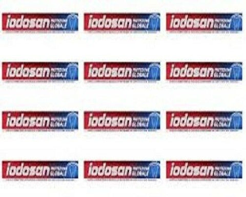 12 X IODOSAN PROTEZIONE GLOBALE DENTIFRICIO azione antibatterica offerta stock