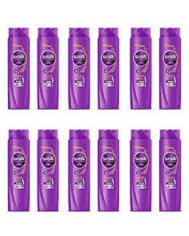 12 X SHAMPOO per capelli Liscio perfetto Sunsilk Creations